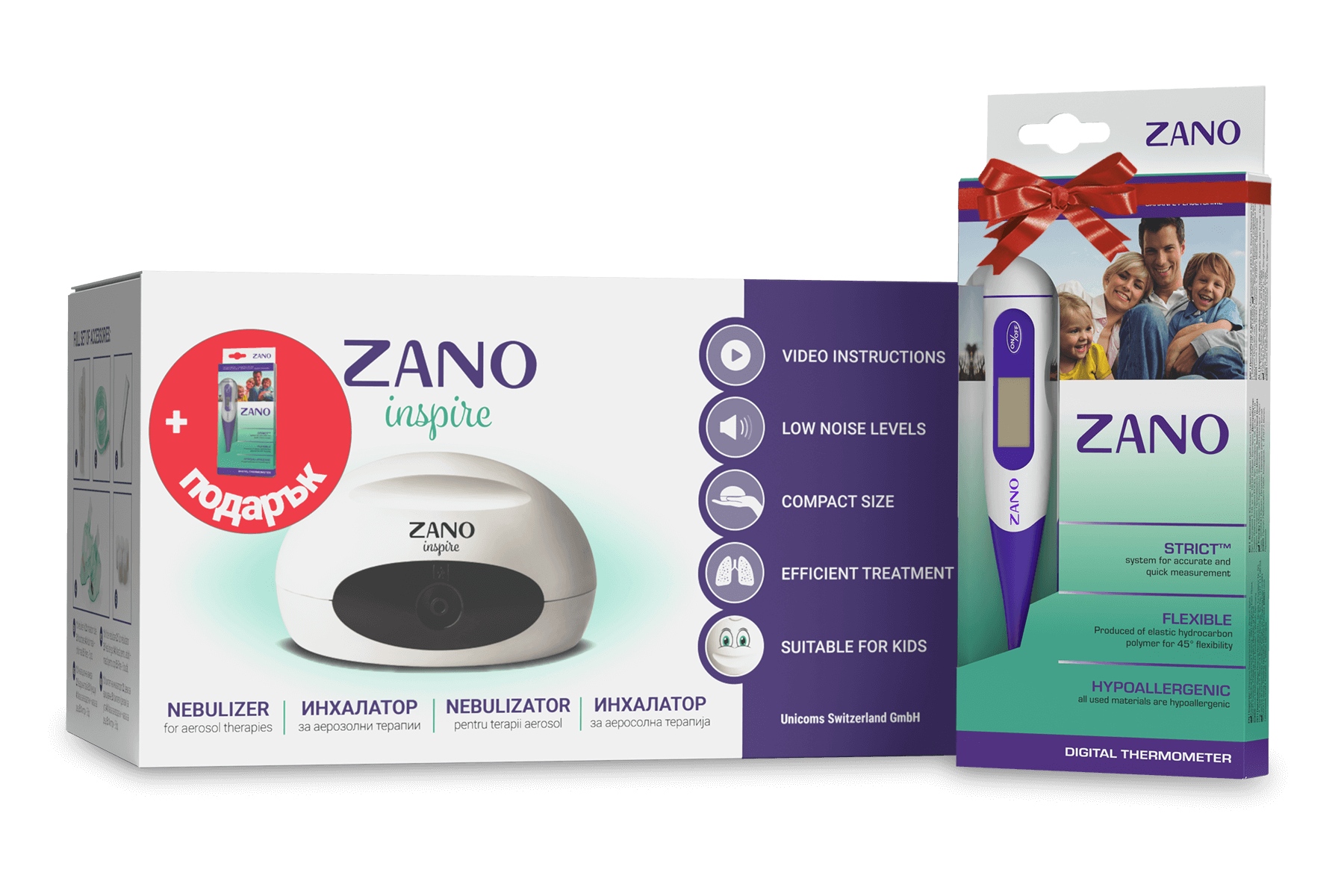Zano Inspire + дигитален термометър Zano